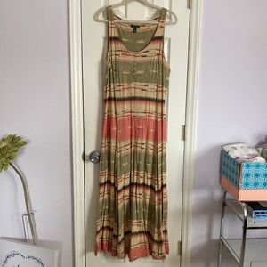 Ralph Lauren tank dress. Very pretty knit in fall colors. Worn a few tim…